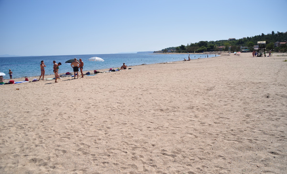  Plaža u Nea Potidei 